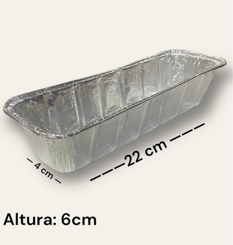 Envase Aluminio Desechable Queque Ingles 450 Gr
