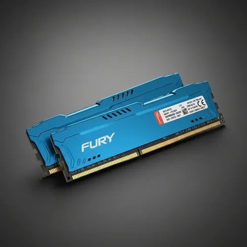 Memória Ram Azul Fury De 8 Gb 1600 Mhz 1 Hyperx Hx316c10f/8
