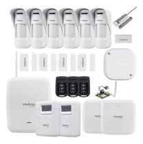 Comprar Kit Alarme Amt 8000 Sf E Wifi Cu002F 5 Magnéticos E 6 Infra Ext