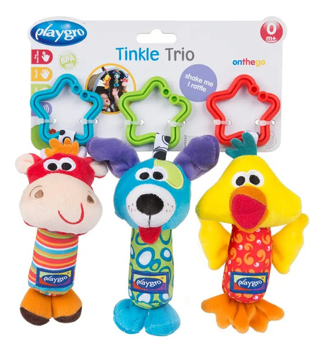 Trio Tintineable Playgro 