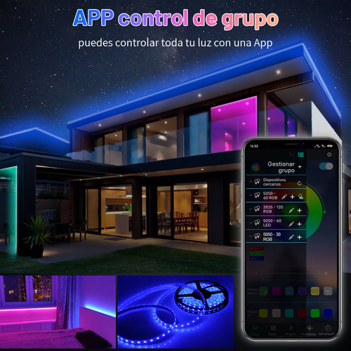 Controlador App Bluetooth Tira De Led Rgb 2 Salidas