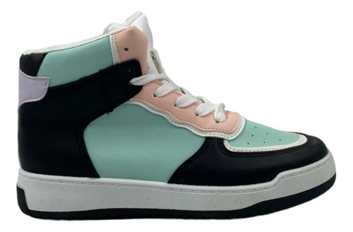 Zapatilla Verde Caña Mujer Z31-lexo 