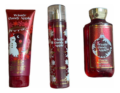 Set Mist, Crema Y Gel Ducha Bath&bodyworks Navideño