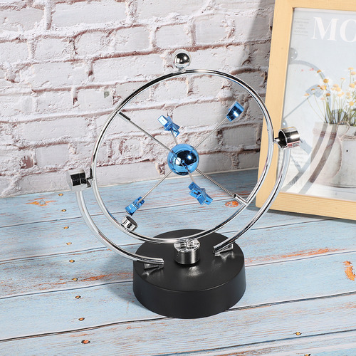 Juguete De Escritorio Perpetual Motion Star Moon Planetary S