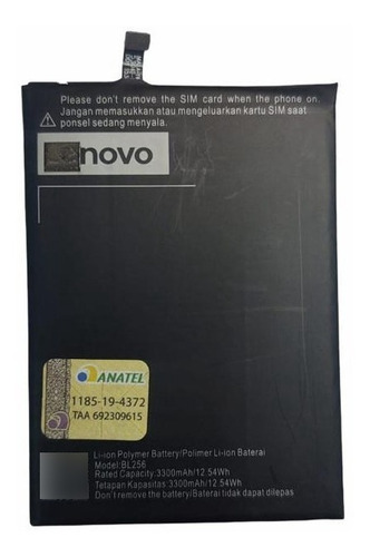 Bateria Lenovo Vibe A7010 Bl256 Original Pronto Envio