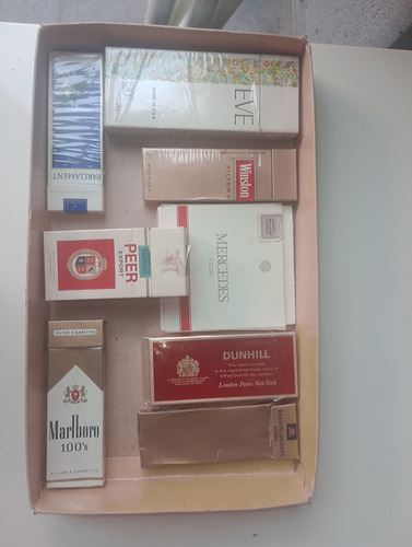 Marquilla Cigarrillos Para Coleccionista (Usado)