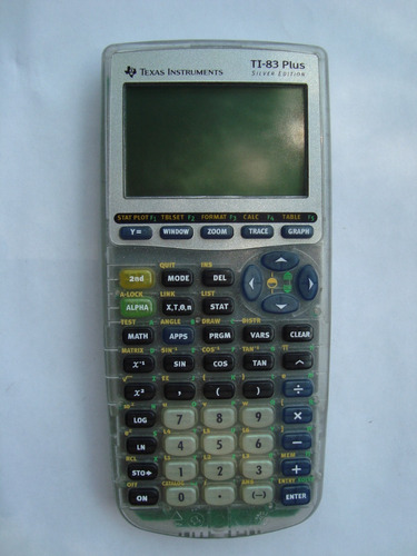 Calculadora Texas Instruments Ti-83 Plus Silver Edition Orig