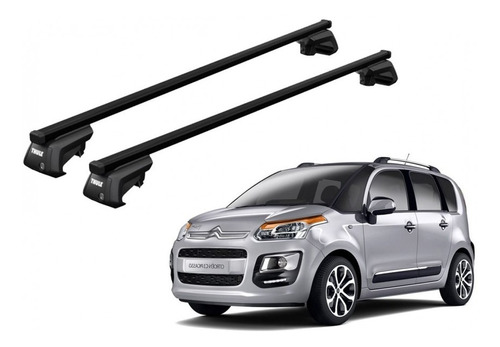 Barras Thule Citroen C3 Picasso 09- Re / Smartrack Xt Square