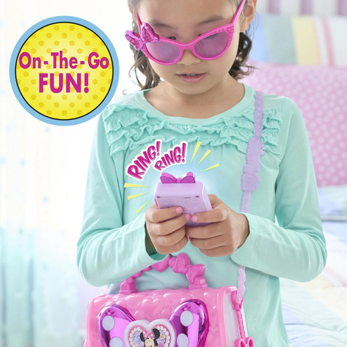 Bolsa De Juguete Minnie Mouse Con Accesorios Incluidos
