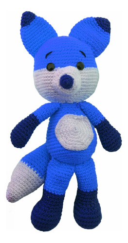 Zorro Azul. Un Amigurumi Único Para Los Fans Más Apasionados