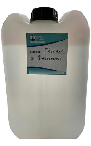 Garrafon De 20 Litros De Thinner Americano Bidon Porron 