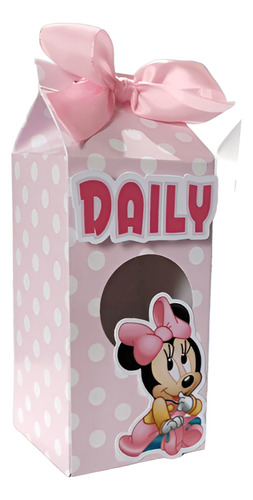 Dulcero Mimi Minnie Mouse Bebe Personalizable 10 Pz