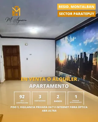 Apartamento en venta