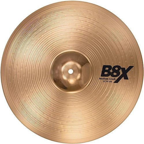 Platillo Sabian B8x Medium Crash 16 Musica Pilar