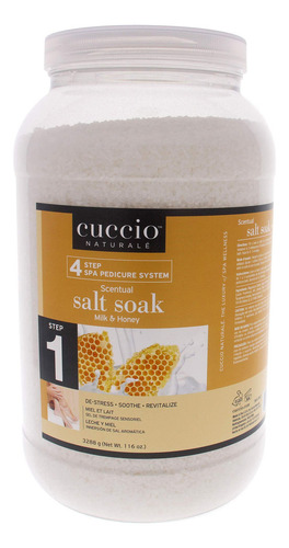 Cuccio Cuccio Luxury Spa Scentual Salt Soak - Milk And Honey