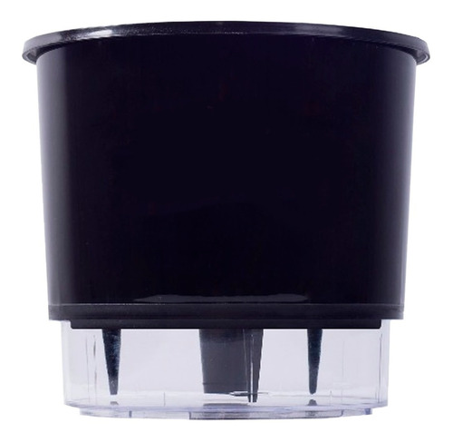 Vaso Raiz Auto Irrigável N3 16x14cm Preto Autoirrigável