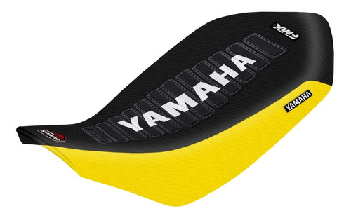 Funda De Asiento Raptor 700 Amarilla Antideslizante Modelo Series Fmx Covers Tech Fundasmoto Bernal Linea Premium