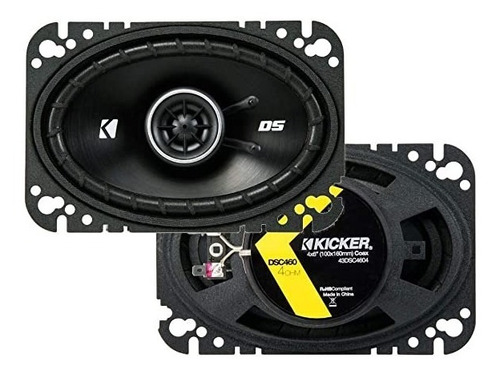 Bocinas 4x6 Pulgadas Kicker Dsc460 120w 30rms 4ohms