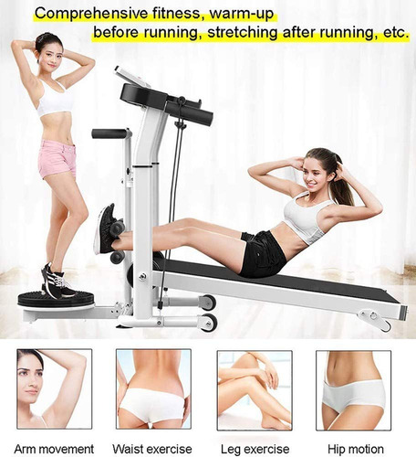 Caminadora Plegable Con Cuatro Métodos De Acondicionamiento