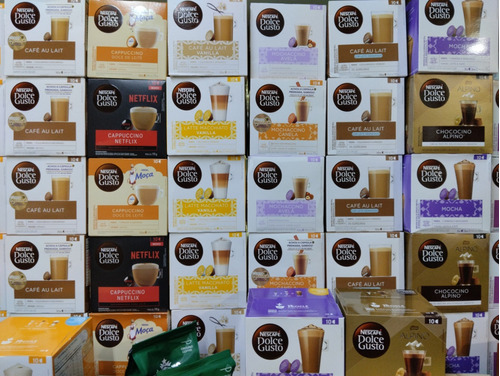 Cápsulas Dolce Gusto, Varios Sabores