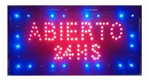 Comprar Cartel  Led  Abierto 24 Hs. O Hacemos La Que Quieras