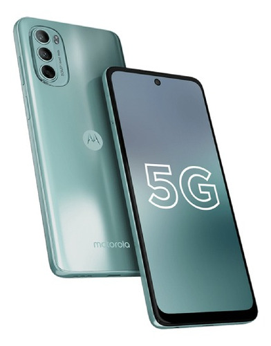 Moto G62 5G Dual SIM 128 GB frosted blue 6 GB RAM - Bom (Recondicionado)