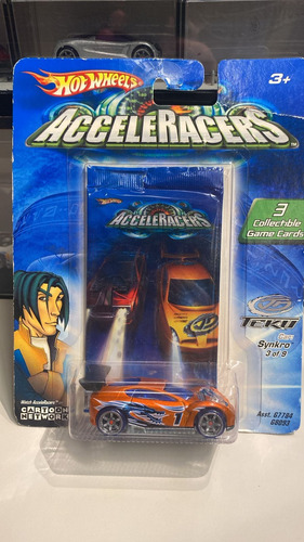 Hotwheels Acceleracers Synkro Teku Laranja