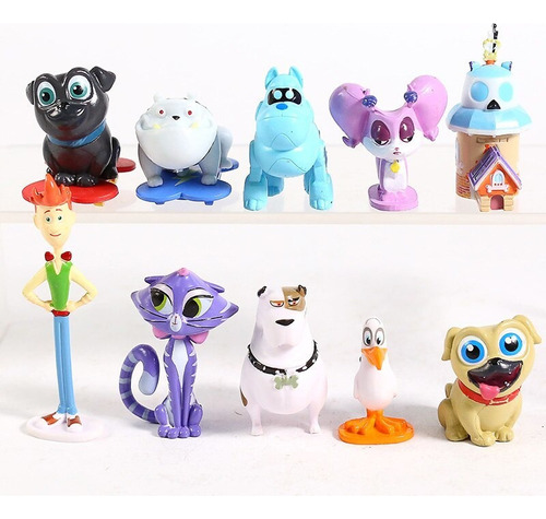 Puppy Dog Pals Bingo Rolly Figuras De Pvc Para Niños, Juguet