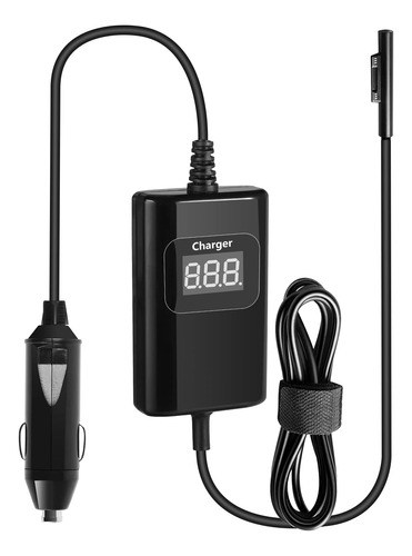 Surface Pro - Cargador De Coche De 65 W, 15 V, 4.5 A, Compat