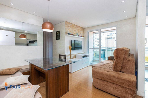 Imagem 1 de 26 de Apartamento 49m 2 Dormitorios 1 Suite 1 Vaga Com Lazer Completo No Alto Da Boa Vista - Ap6335