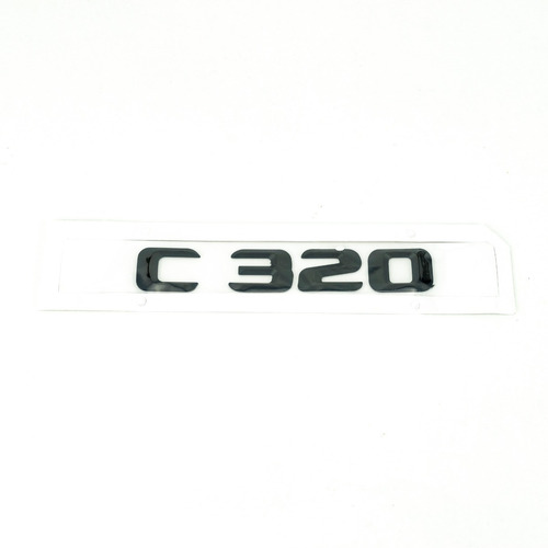 Emblema Mb C320 Autoadherible Negro