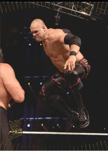2007 Topps Wwe Action #84 The Great Khali Vs. Kane
