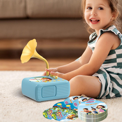 Tocadiscos Fonográfico Para Niños Juguetes De Gramófono Para