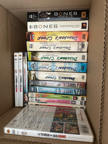 Lote De Temporadas (10 Series Diferentes) Dvd - Usadas (Usado)