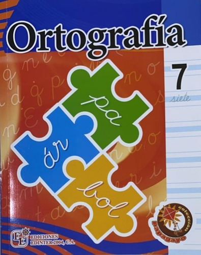 Cuaderno De Ortografía 7  Ediciones Edinter 