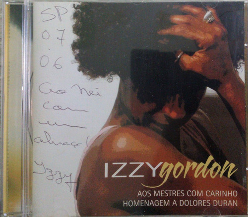 Cd Izzy Gordon - Aos Mestres - Dolores Duran - Autografado