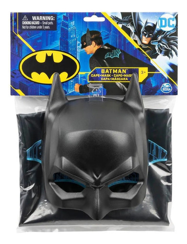 Novo Conjunto Mascara E Capa Do Batman Da Sunny Dc 2201