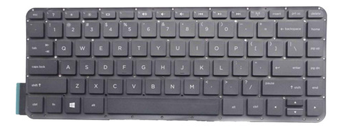 Para Split X2 13--m Layout Keyboard En Inglés . Uu. Negro