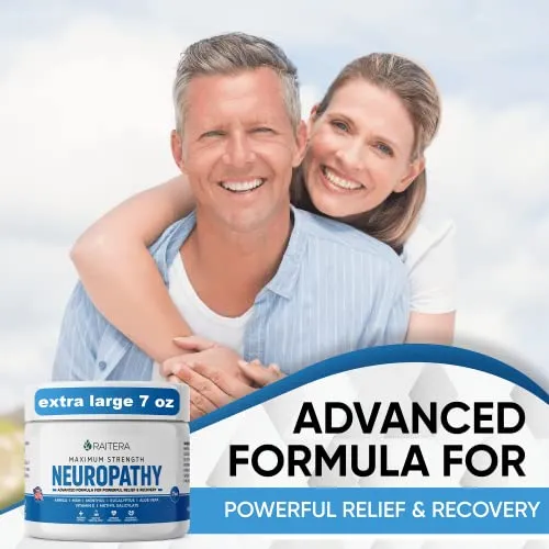 Crema Para Aliviar La Neuropatía Raitera Maximum Strength 20