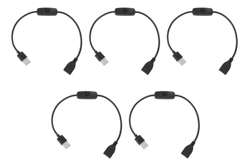 Interruptor De Encendido Y Apagado Macho A Hembra, Cable Usb