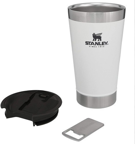 Imagen 4 de 6 de Vaso Térmico Para Cerveza Stanley Con Tapa 470ml