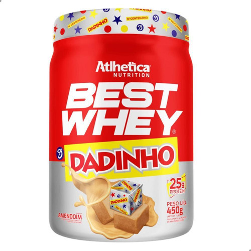 Best Whey Protein 450g Atlhetica Nutrition Sabor:dadinho