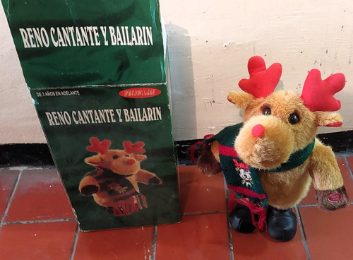 Muñeco Reno De Navidad