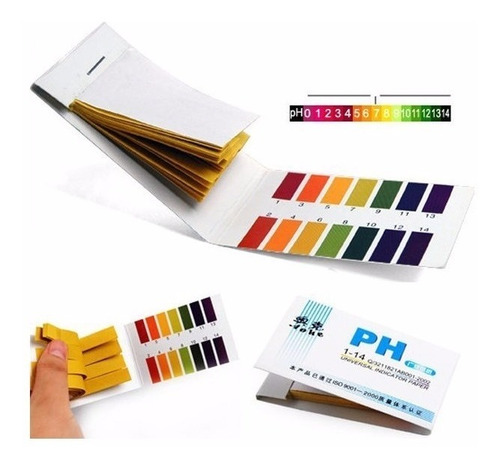 Ph Tiras, 80 Tiras Ph 1-14 Tornasol - X 20 Paquetes