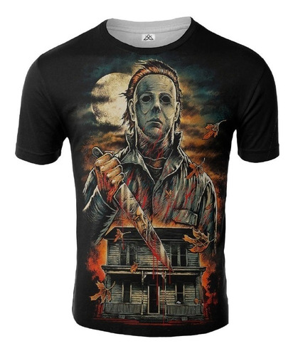 Remera Halloween Michael Myers Artemix Ax-0327 