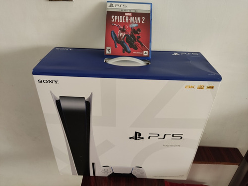 Remato Playstation 5 Nuevo Con Spiderman 2 Solo Discos Ojo..