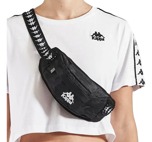 Kappa Riñonera Lifestyle Unisex Banda Anais Neg-bco Ras
