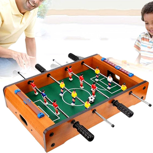 Juego De Futbol Para Mesa Mini Taca Taca Portatil De Madera