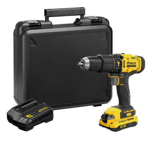 Parafusadeira Furadeira Impacto 20v 13mm Stanley Scd711c1k