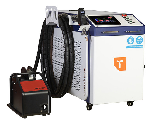 Máquina De Solda Limpeza E Corte A Laser 3 Em 1 1.200w